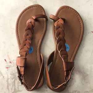 Rampage Braided Sandals